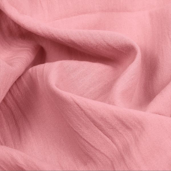 Хлопок крэш 90 г/м², 150 см / 5 метров, TBY.Caw.73.5, цв.ягодный