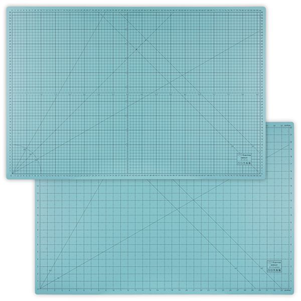 Мат для резки 2-сторонний 90х60 см, формат А1, Gamma DKR-01