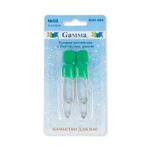 Булавки английские безопасные 53 мм, 4 шт, 08 зеленый, Gamma BUK-004