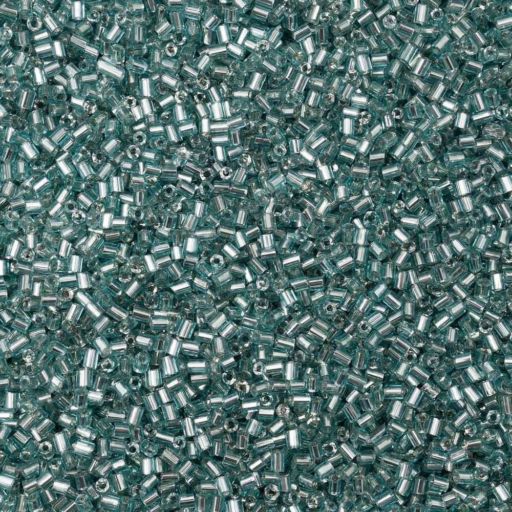 Рубка Astra&amp;Craft 11/0 (2.1 мм), 500 г, цв. 33-О бледно-бирюзовый/прозр.серебрист.центр