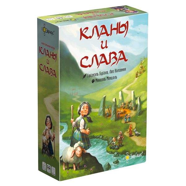 Игра настольная Кланы и слава, Эврикус PG-17392