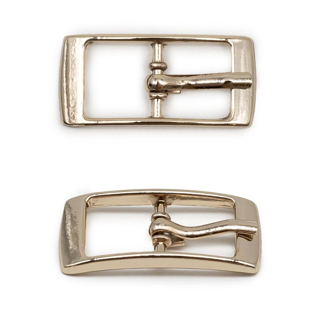 Пряжка ременная металл 10 мм (внешн. 12х26 мм), золото, 20 шт, BIG