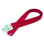 Молния спираль (витая) Arta Т5 (5 мм) 1 зам., разъем., 80 см, цв. 519 красный, уп.5 шт