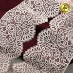 Кружево эластичное (стрейч) 110 мм, 40992PP цв.розовый, 3 метра, Kruzhevo