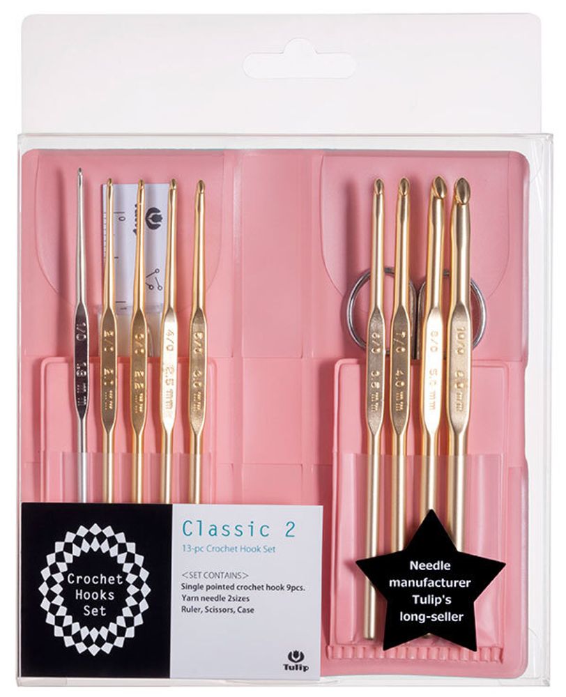 Набор крючков для вязания &quot;Classic 2&quot;, Tulip, TCK-002e /TOS/