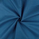 Ткань для пэчворка Peppy Бабушкин сундучок, рулон 112 см / 5 метров, БС-35 кр.горох я.синий, Peppy