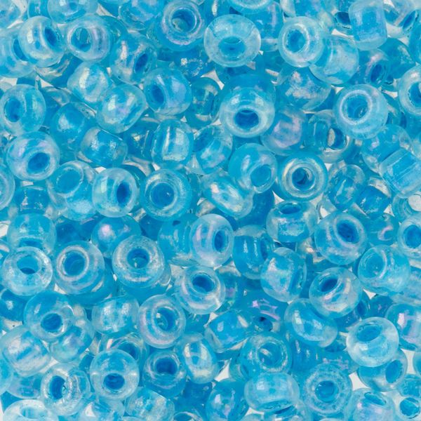 Бисер Zlatka 8/0 (2.9 мм), 100 г (10х10 г), №0215 св.голубой, GR