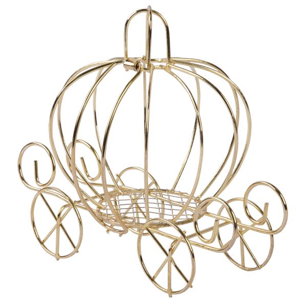 Миниатюра кукольная: Карета металл 12х10 см, Blumentag MET-405