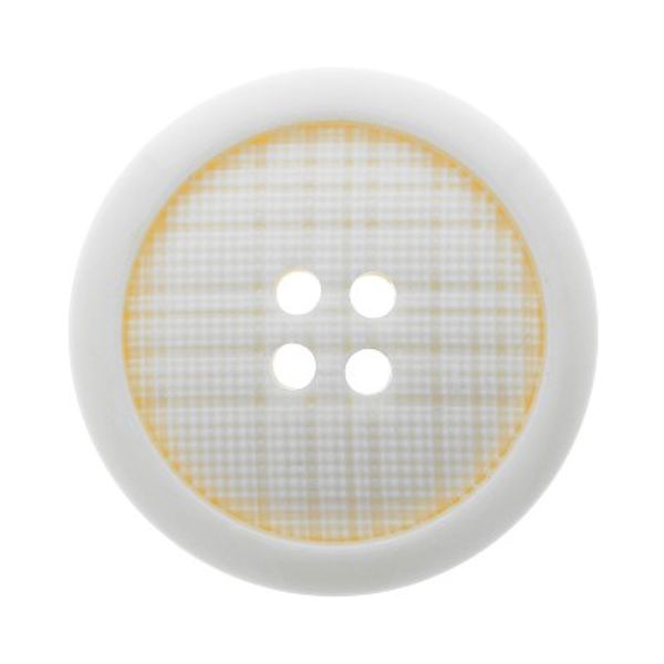 Пуговицы 4 прокола пальтовые 28 мм, 12 шт, D571 кремовый, Gamma GF 0042
