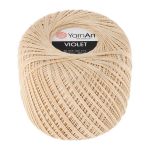 Пряжа YarnArt (ЯрнАрт) Violet / уп.6 мот. по 50 г, 282м, 4660 бежевый