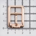 Пряжка ременная металл 15 мм, золото, 10 шт