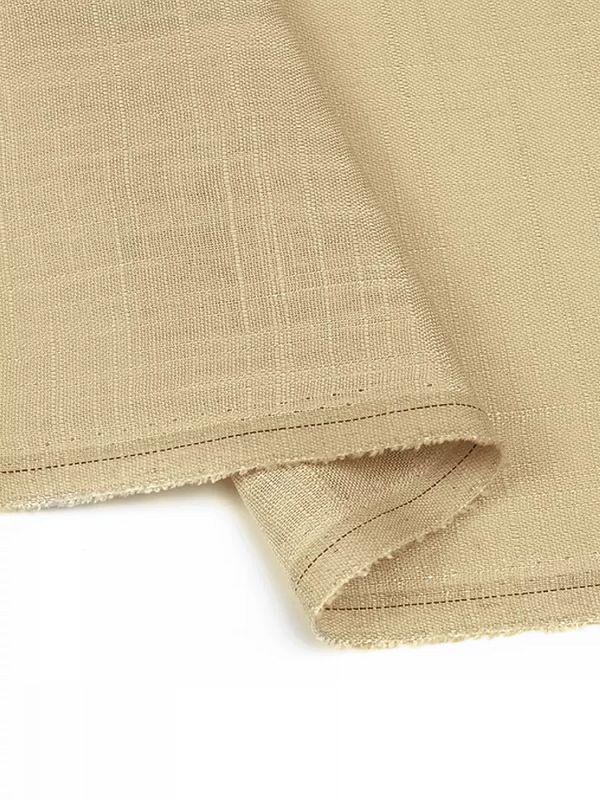 Льняная ткань 190 г/м², 140 см / 5 метров, TBY.Li.1002.22.5, цв.22 бежевый