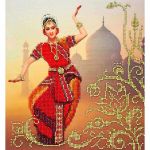 Набор для вышивания бисером Созвездие, Индия 22х28см