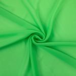Ткань блузочная Poly Chiffon 84 г/м², 150х147 см, 23 яр.зеленый, Gamma PC-02