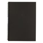 Альбом для эскизов 150 г/м², А4 на спирали 32 л, черная бумага, Vista-Artista SBC
