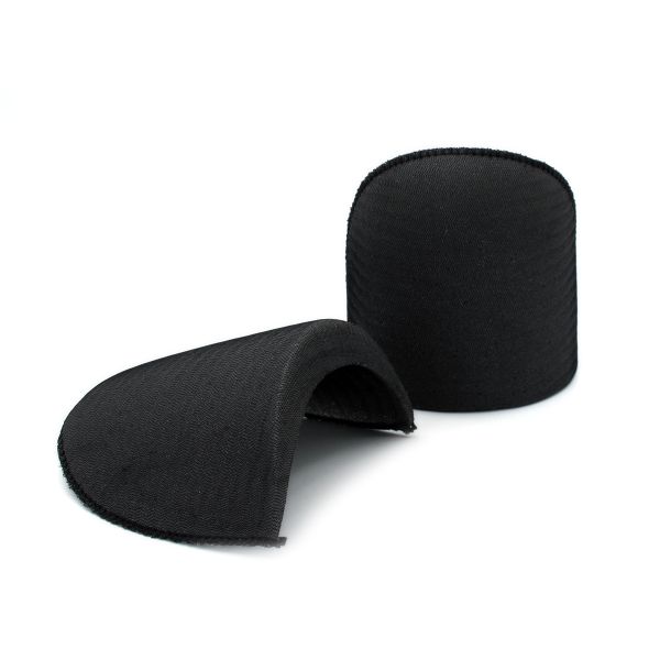 Плечевые накладки (подплечники) втачные 120х175х20 мм, черный, В-20, 50 пар