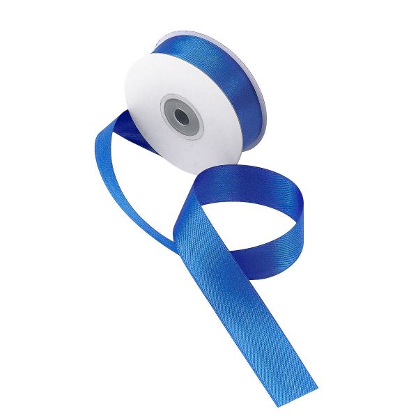 Лента атласная 2-сторонняя 25.0 мм / 22.86±1 метров, C1181 синий, 6102-0013, Globus