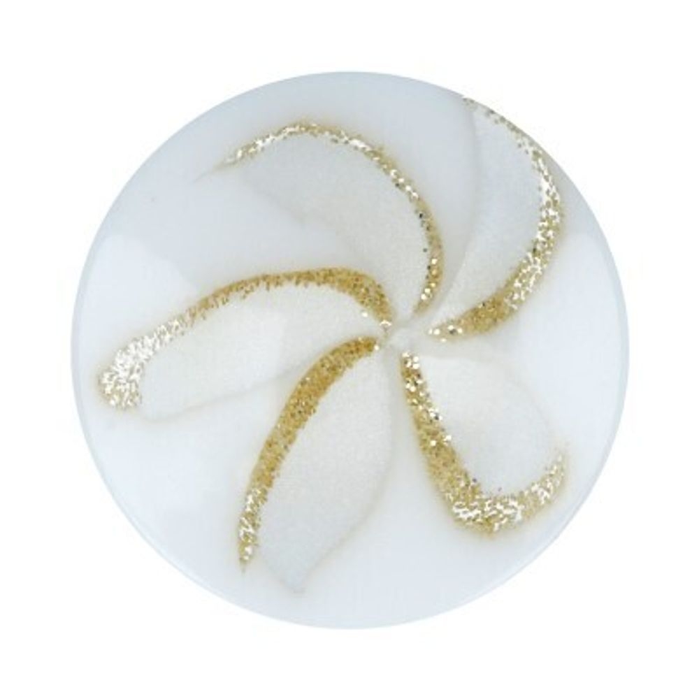 Пуговицы на ножке костюмные 24 мм, 36 шт, А001 белый, Gamma VS 0021