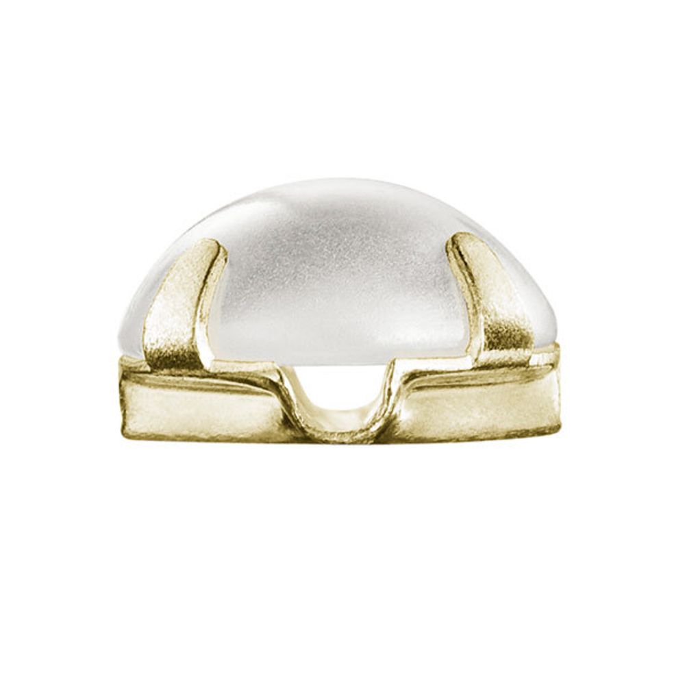 Стразы стекло в цапах 7 мм, 12 шт, белый (crystal), Preciosa 9474/02