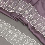 Кружево капроновое 65 мм / 13.7 м, 30011 цв.002 бл.желтый, Kruzhevo