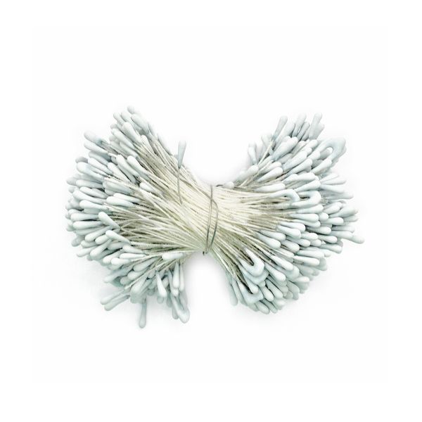 Тычинки для искусственных цветов 6см (серый)