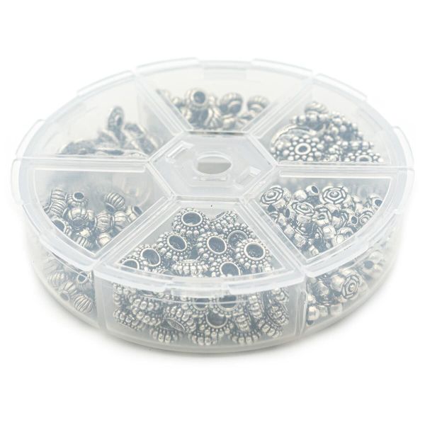 Набор бусин, никель, Astra&Craft, NIT037