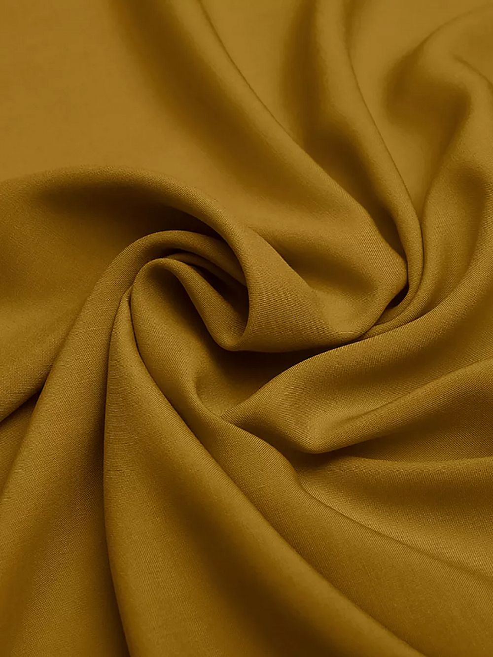 Штапель 110 г/м², 145 см / 2 метра, TBY-Vi-30-32.2, цв.32 горчичный