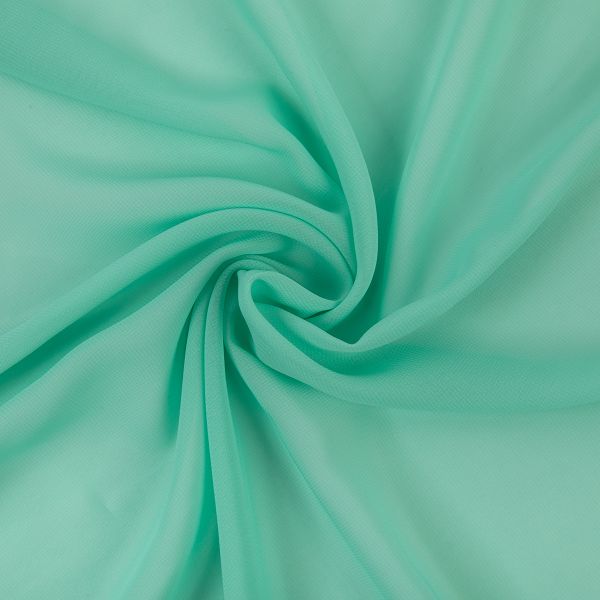 Ткань блузочная Poly Chiffon 84 г/м², 150х147 см, 08 нежно зеленый, Gamma PC-02