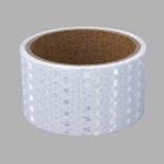 Лента светоотражающая самоклеящаяся 50.0 мм / 3 метра, белый металлик, 6830-0034