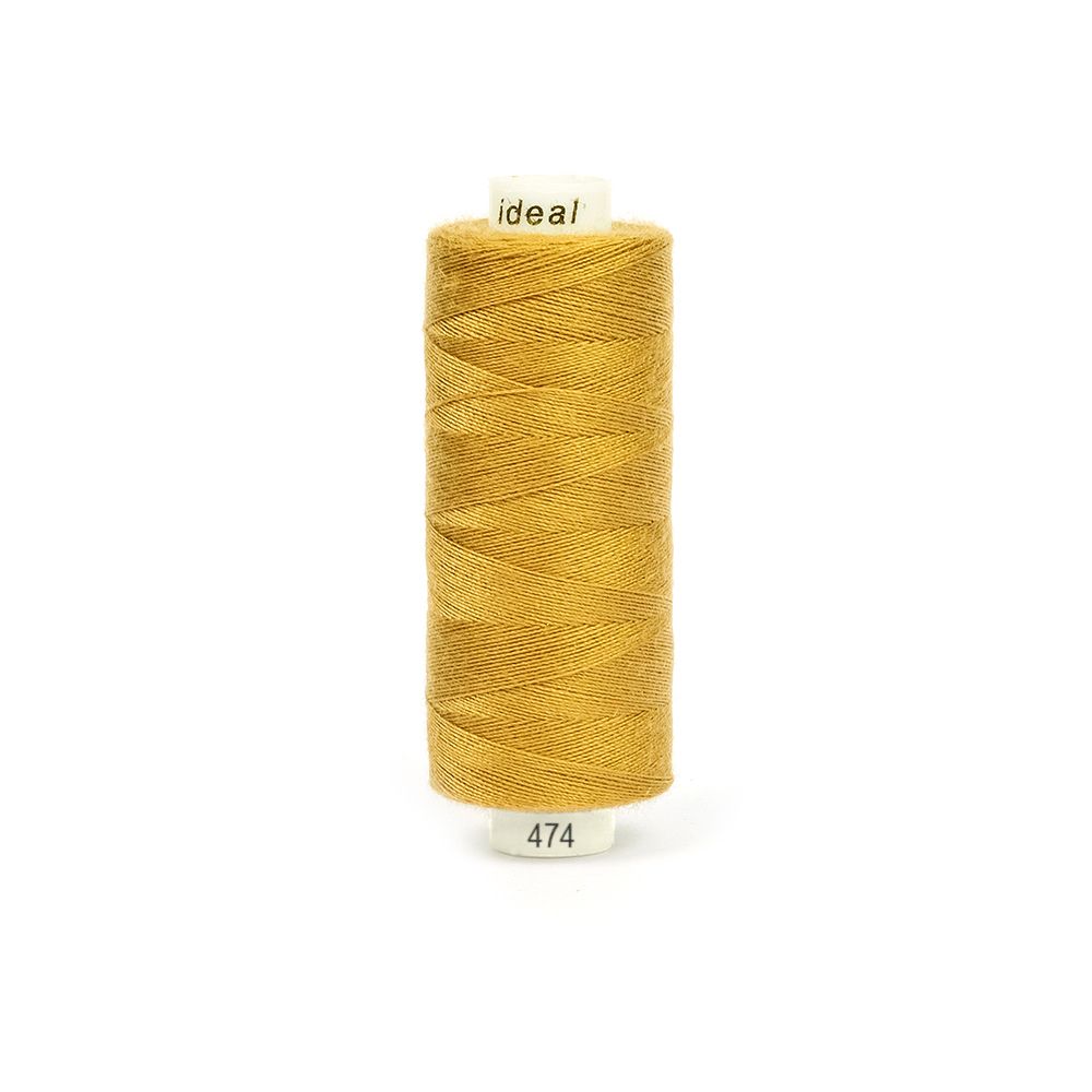 Нитки швейные бытовые Ideal 40/2, 366 м / 10 кат., 474 бежевый
