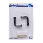 Крючок-держатель для подхватов 40 мм, металл, 3 черный, X455