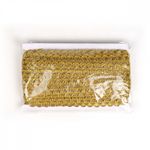 Тесьма отделочная 32 мм, 7728 цв.золото уп.13.71м