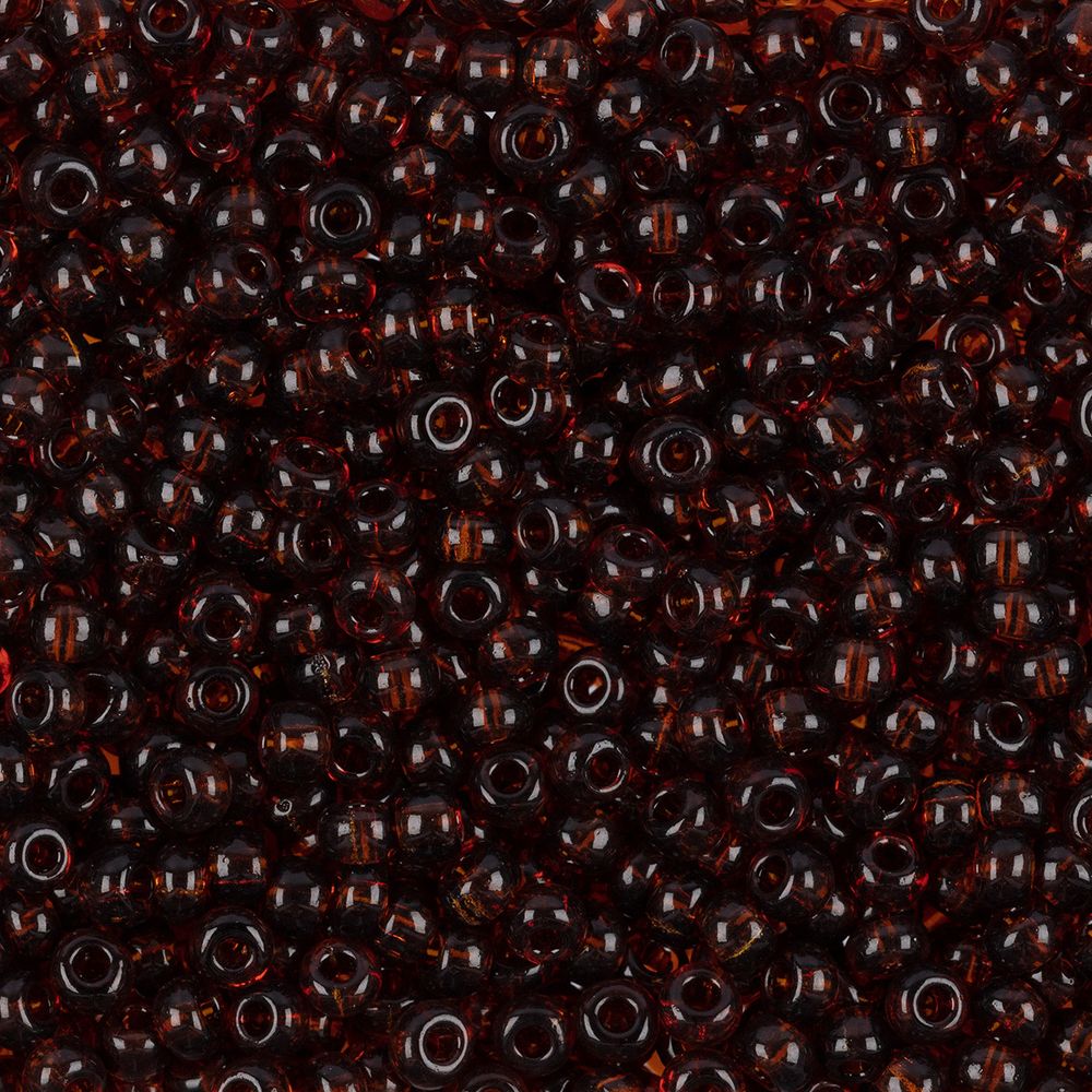 Бисер Preciosa круглый 07/0, 3.4 мм, 50 г, 10140 т.коричневый, 311-19001