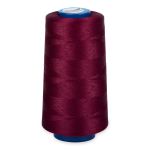Нитки универсальные текстурированные Nitka U, 150D/1, 5000 м / 1 кат., 123 т.бордовый