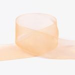 Лента капроновая (органза) 38.0 мм / 22.8±1 метра, 009 рыжий, Blitz OR-38