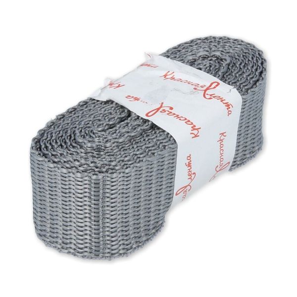Стропа (ременная лента) 30 мм / 5х2.5 метра, фасовка, серый, 3713 (3075_3590)