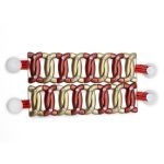 Подхваты шторные магнитные FCK09001 (9 красный меланж)