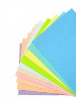 Фетр листовой мягкий (набор) 1 мм, 20х30 см, FLT-SA15, 10 листов, пастельное ассорти, Magic4Hobby