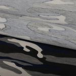 Кулирка с лайкрой пенье 190 г/м², 180 см / 6 метров, КУЛ.190.КМФ.ХАКИ.СИН.6, хаки/синий