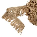 Бахрома отделочная 70.0 мм / 25 метров, 195 св.бежевый