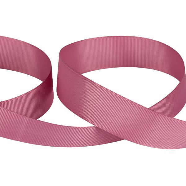 Лента репсовая (в рубчик) 25.0 мм / 45.5 метров, 006 розовато-лиловый, Gamma GR-25