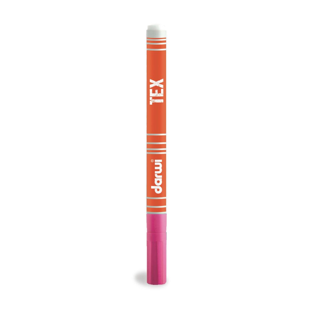 Маркер для ткани Darwi TEX, 1мм, 475 розовый