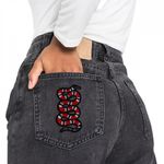 Термоаппликация Змеи 4.5х8.5 см, TBY.2431, уп.2 шт