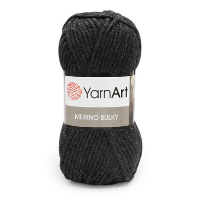 Пряжа YarnArt (ЯрнАрт) Merino Bulky / уп.5 мот. по 100 г, 100м, 359 серый