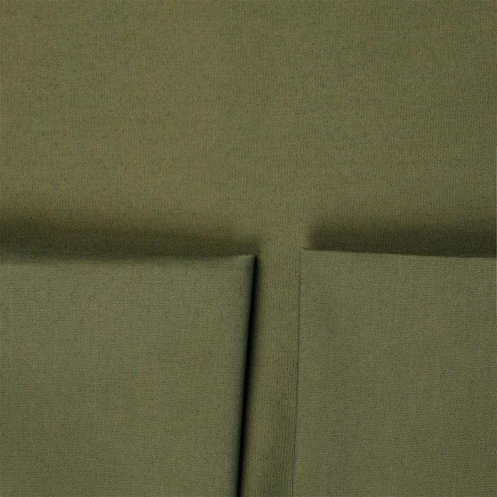 ТиСи (T/C) поплин стрейч 110 г/м², 150 см / 1 метр, TBY.TC.19.1, цв.оливковый