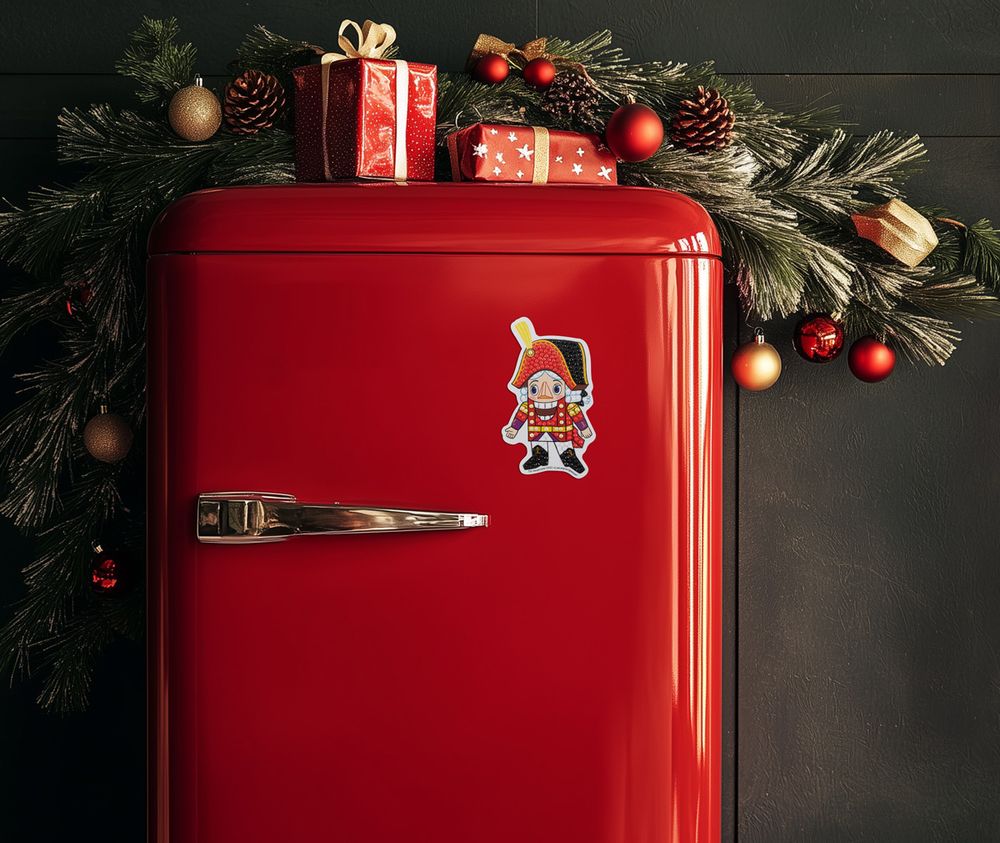 Алмазная (кристальная) мозаика Фрея CMF-ALVM-100, Союзмультфильм. Магнит Щелкунчик, 6х11 см