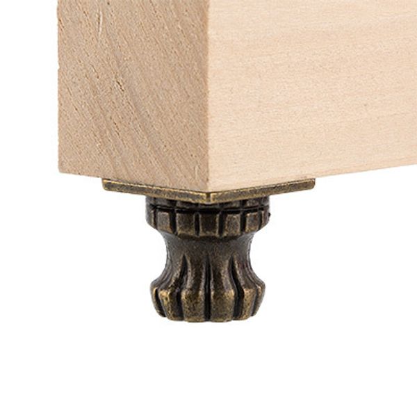 Ножка для шкатулок 3.4х2 см, 20 шт, 02 бронза, Mr.Carving