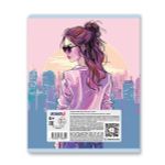 Тетрадь ученическая общая, выборочный лак, A5+ 80 л. на скобе 65 г/м², белизна 100 %, 5 шт, клетка, 01127 Оглянись!, Светоч Т81