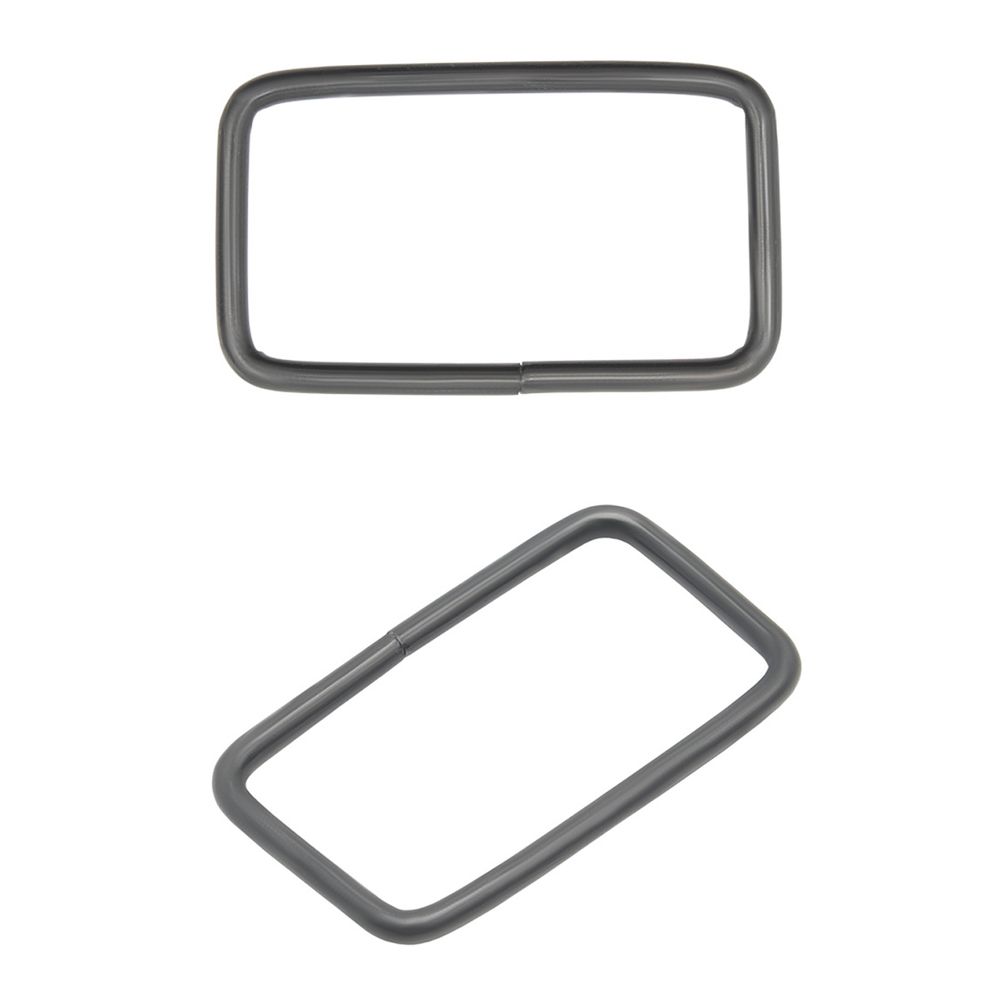 Рамка прямоугольная металл 31х15х2 мм, оксид, 100 шт