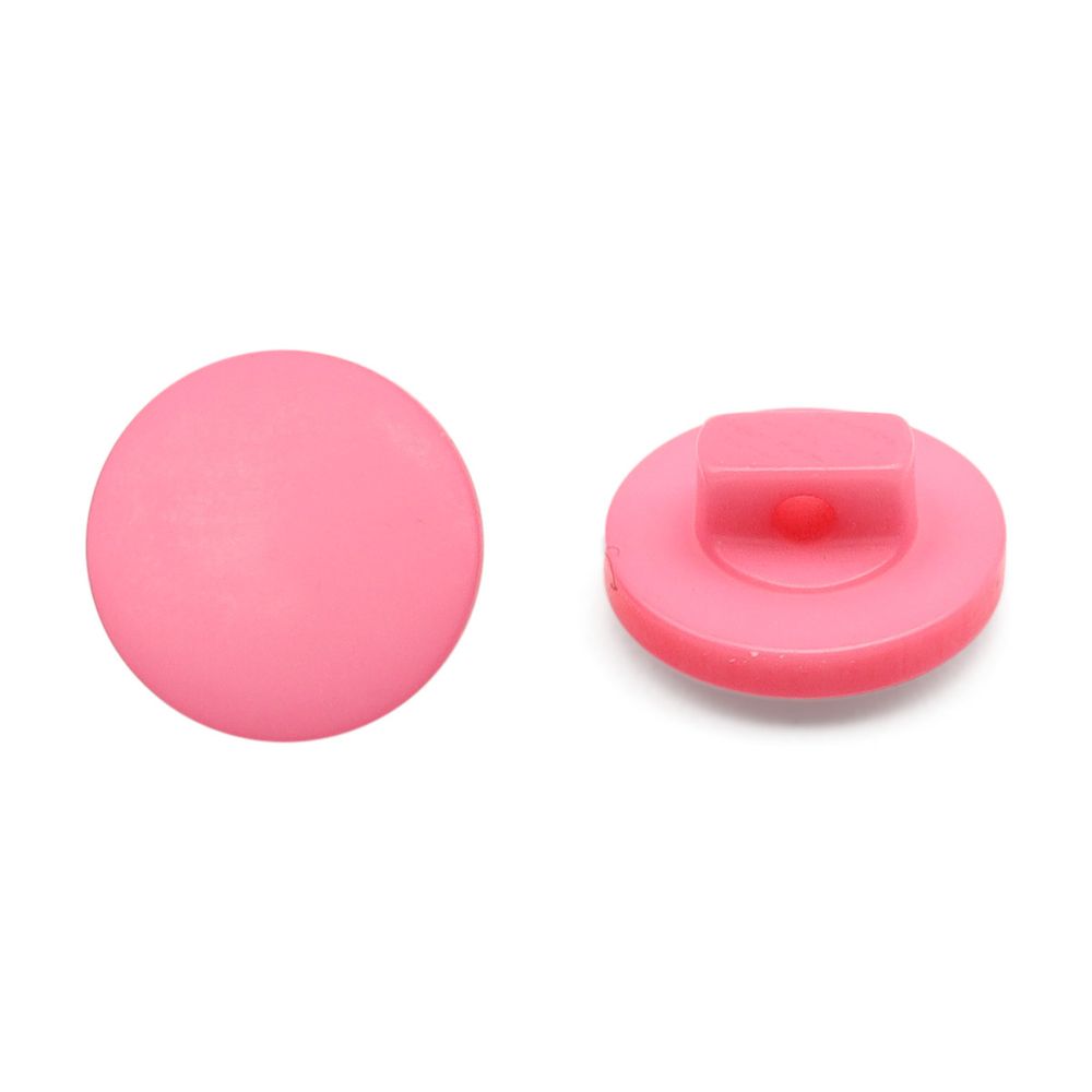 Пуговицы на ножке 16L (10мм), пластик (Pink (розовый)), NE68, 72 шт